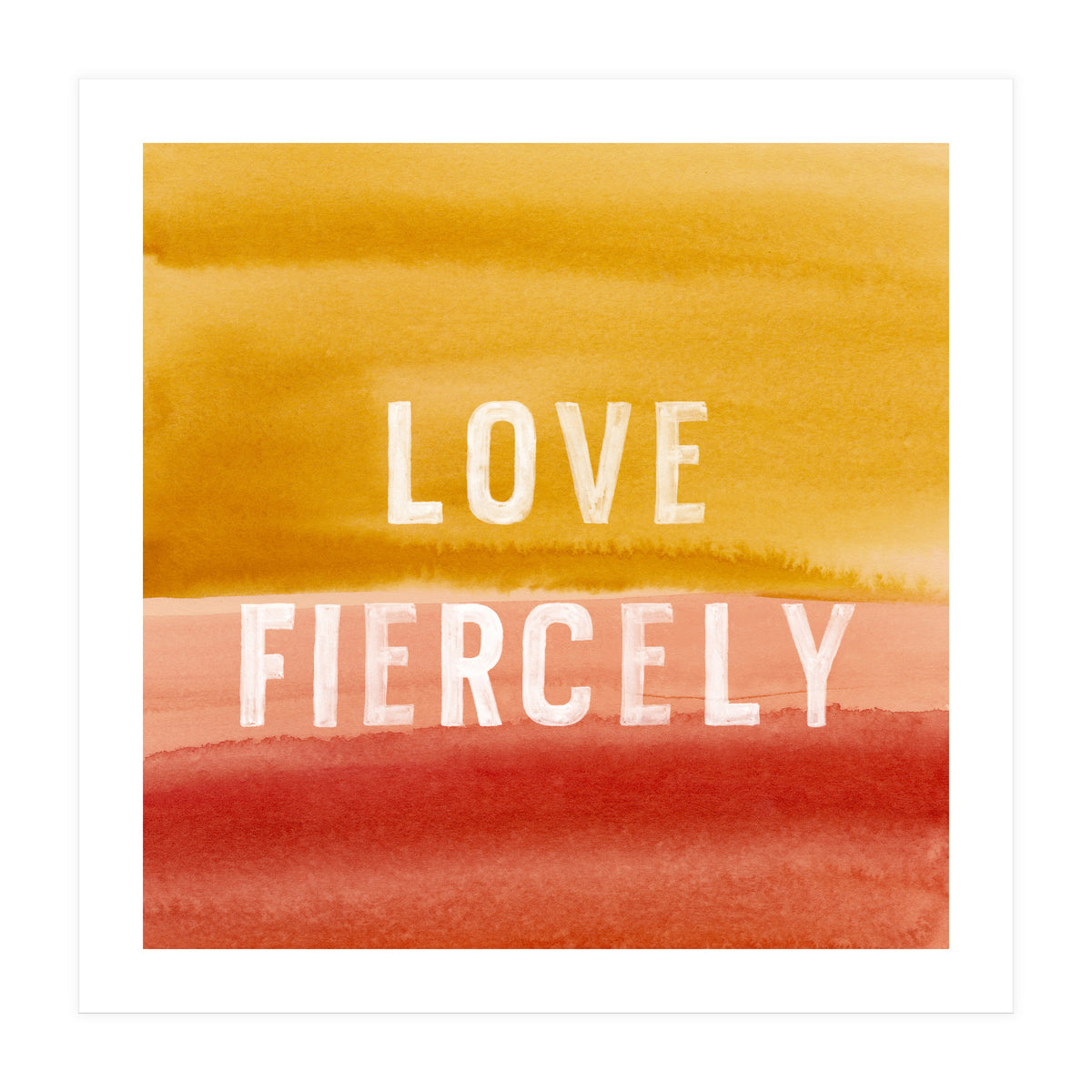 Fiercely (Print Only)