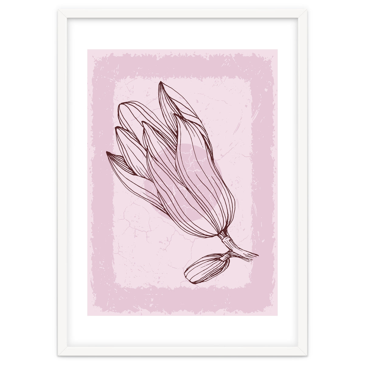 Magnolia - Minimalist Garden Leaves