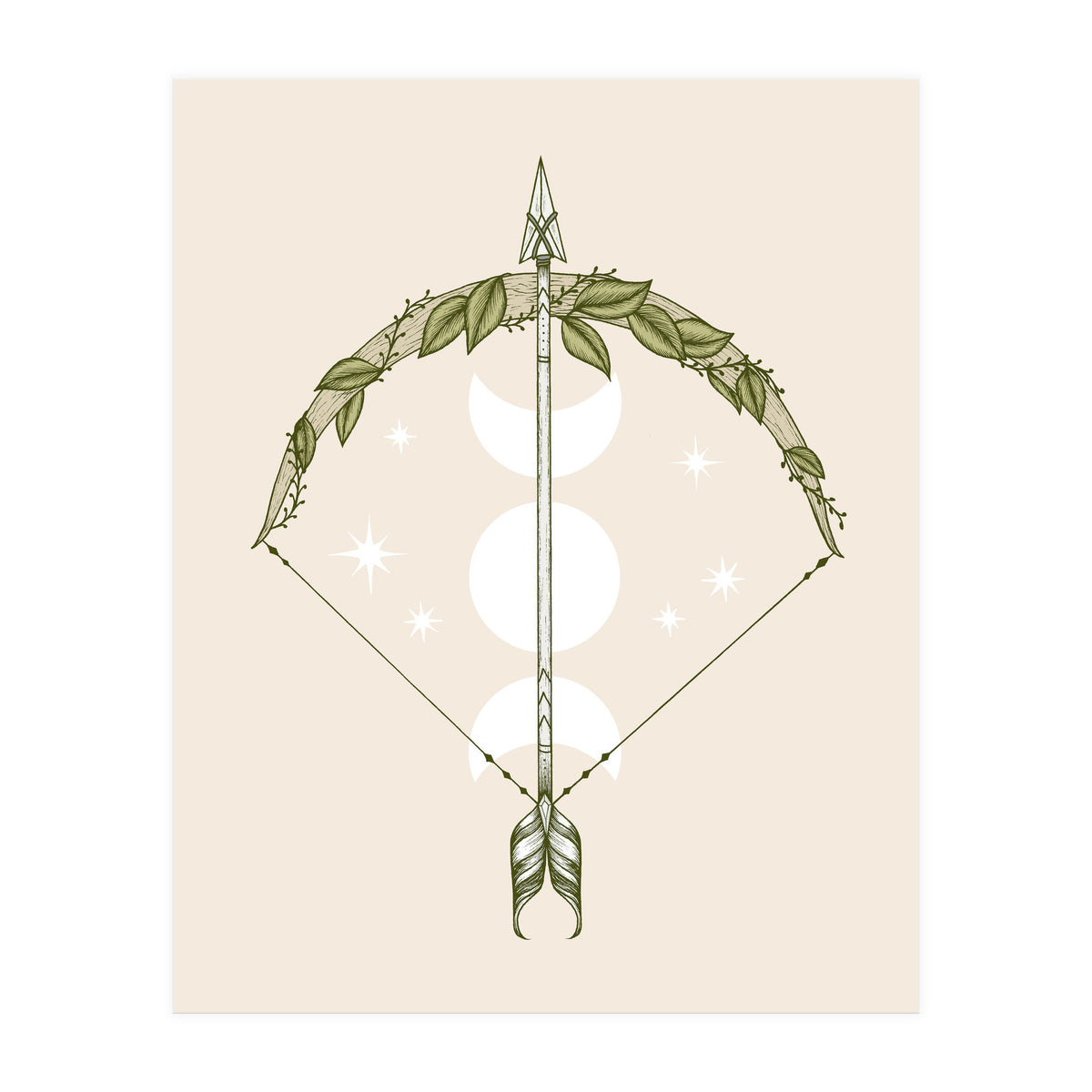 Bow And Arrow (Print Only)