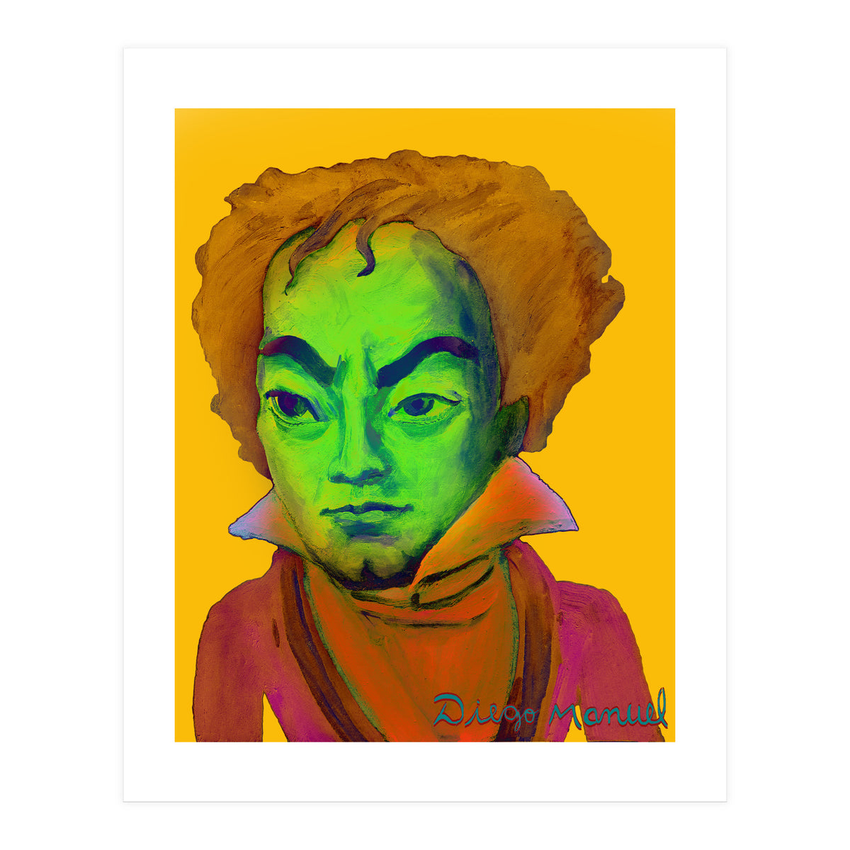 Beethoven Multicolor 4 (Print Only)