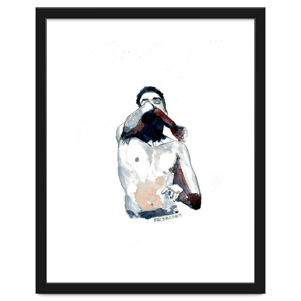 Untitled #3 - Male nude torso