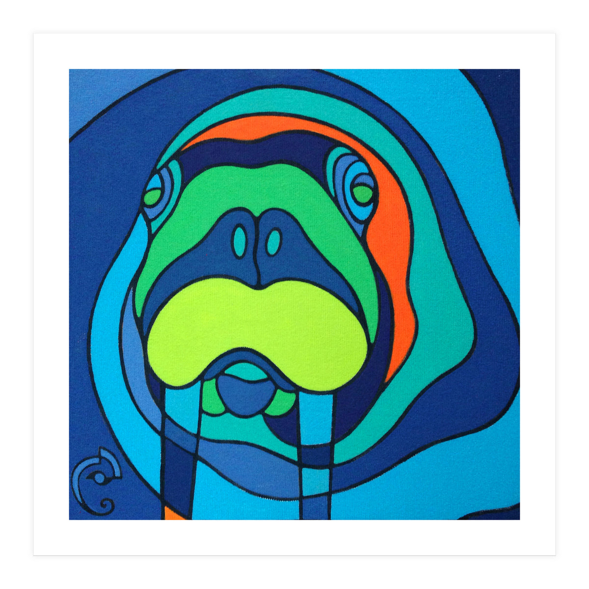 Walrus by Chameleon Amour (Print Only)