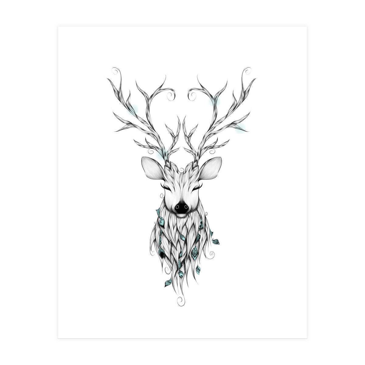 Poetic Deer (Print Only)