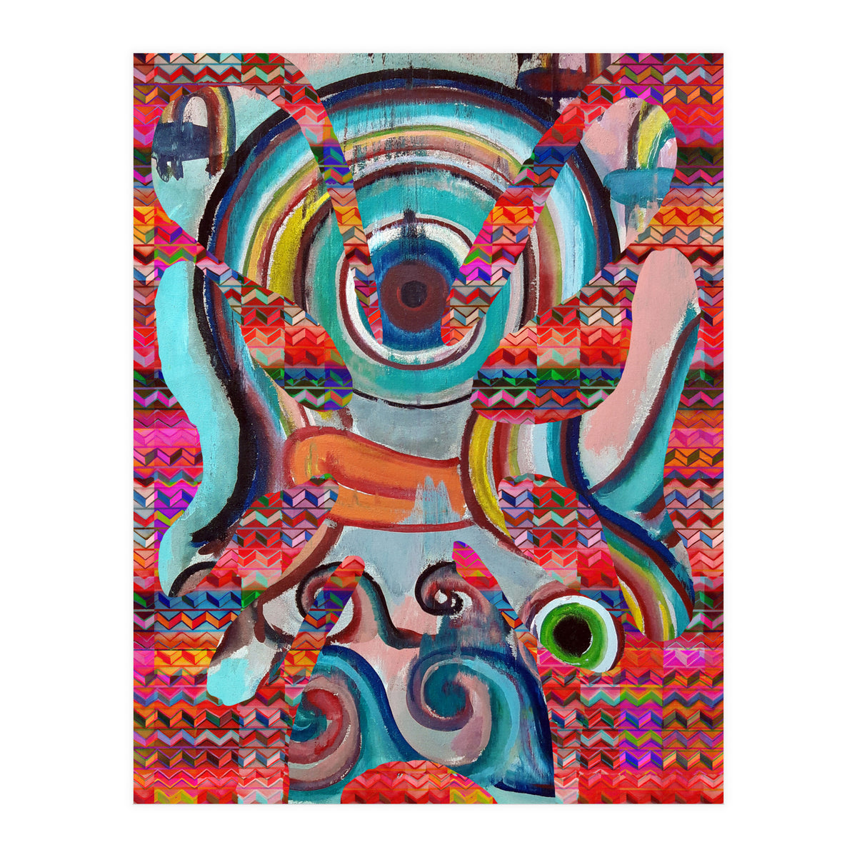 Pop Abstract 2023 Tapiz 18 (Print Only)