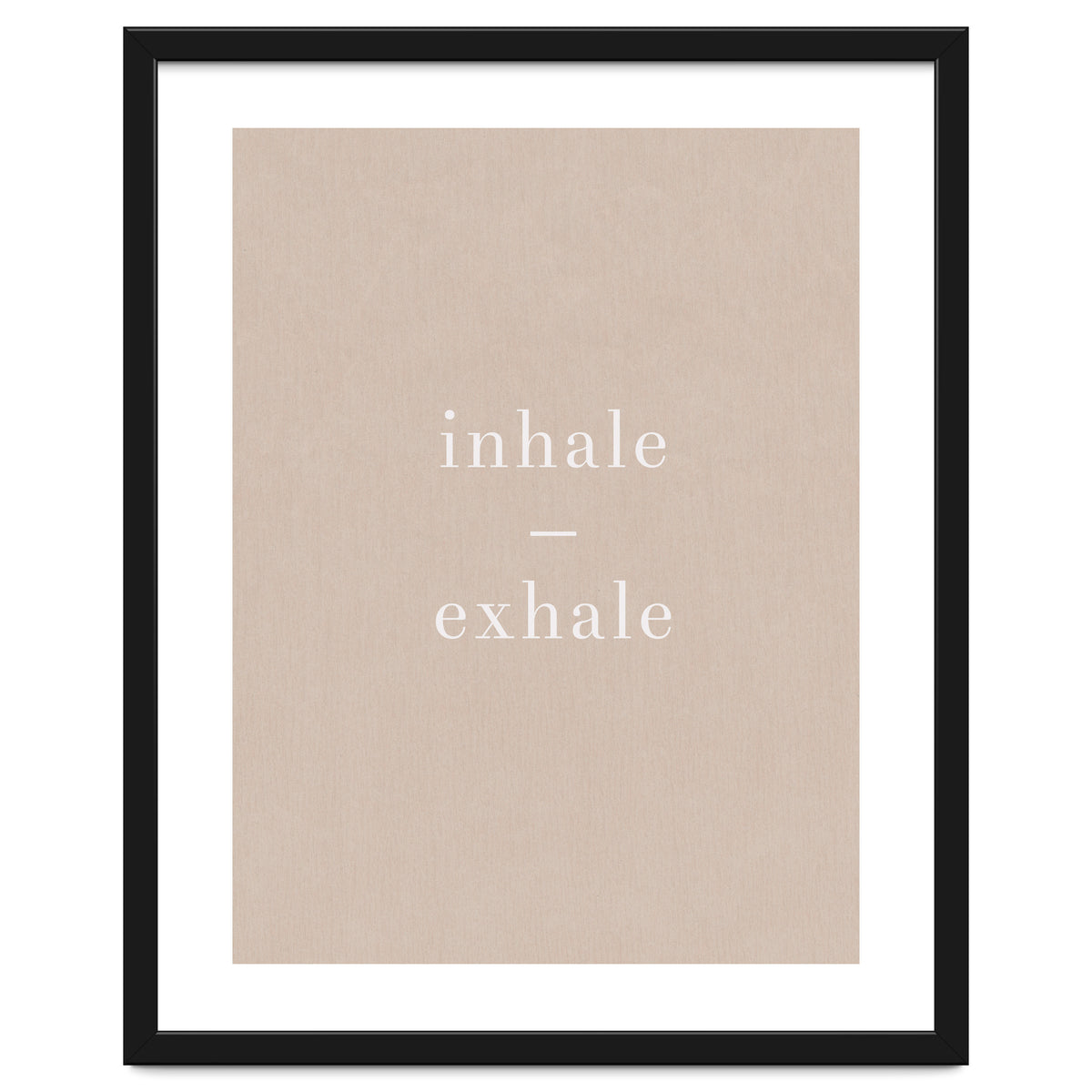 Inhale Exhale Beige Yoga