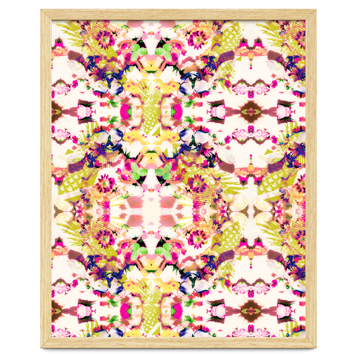 Painting mosaic - Abstract nature