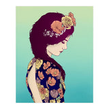 Yellow Garden Lady (Print Only) thumbnail