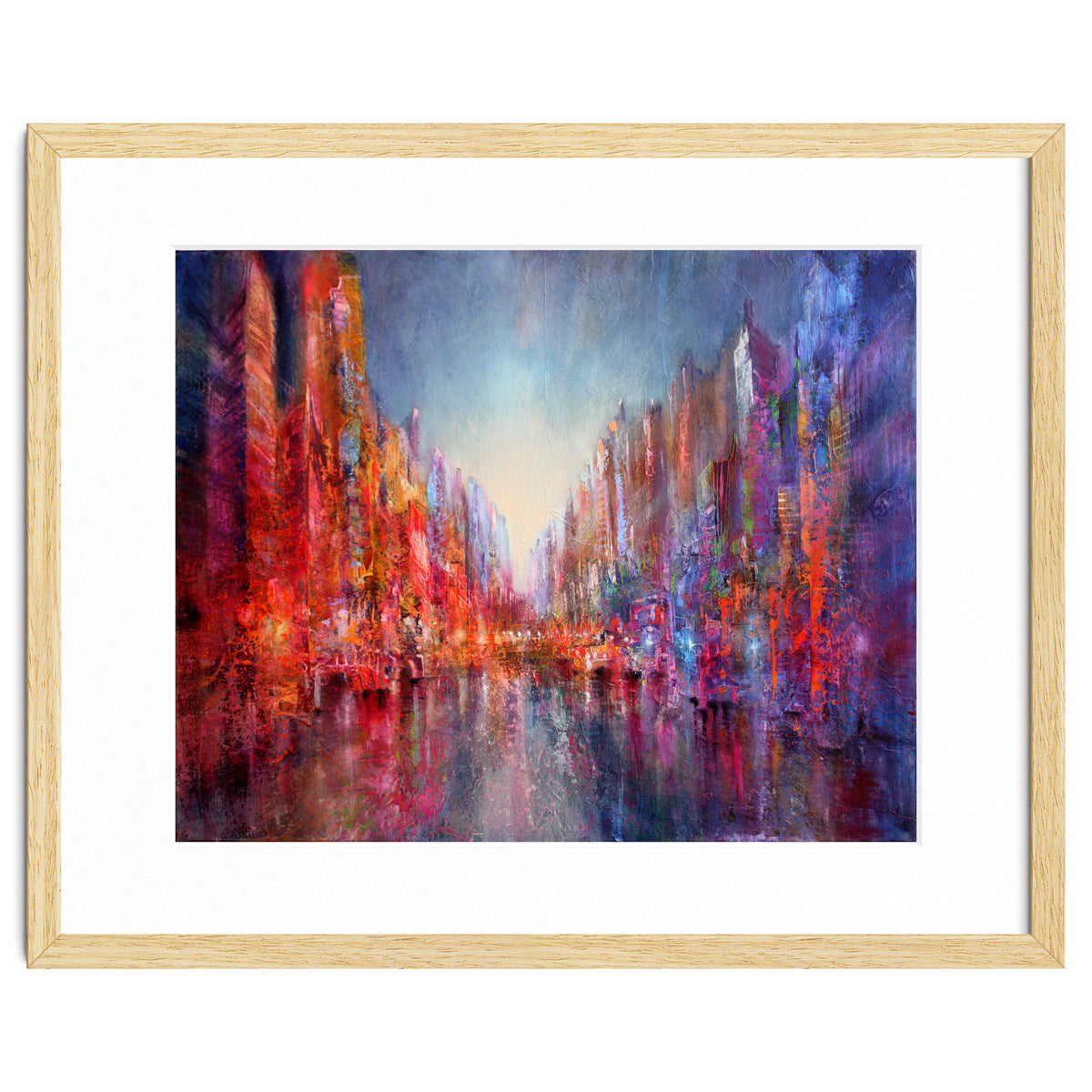 Stadt Am Fluss  - city on the riverside