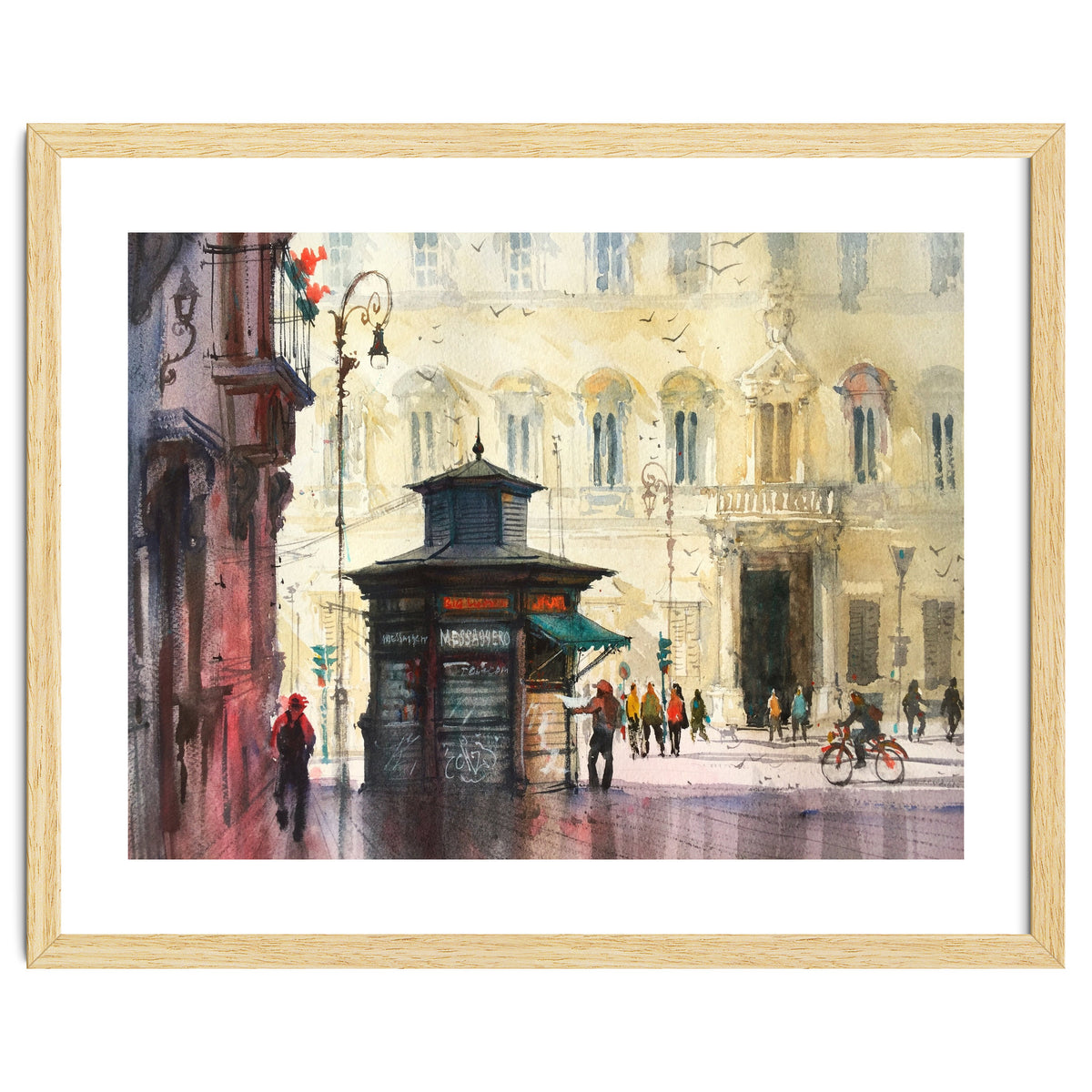 Newspaper Stall Rome