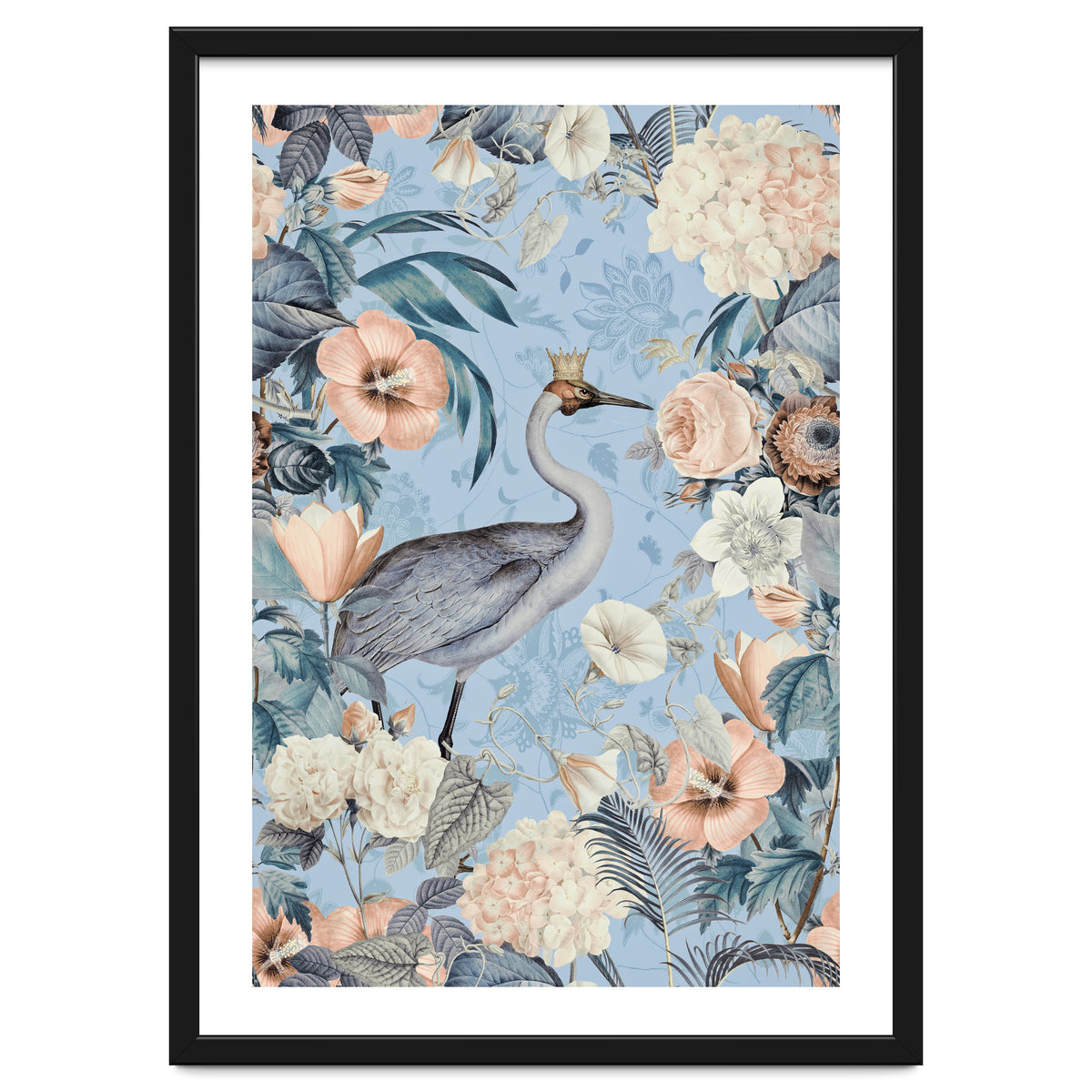 Crane King Blue Cream