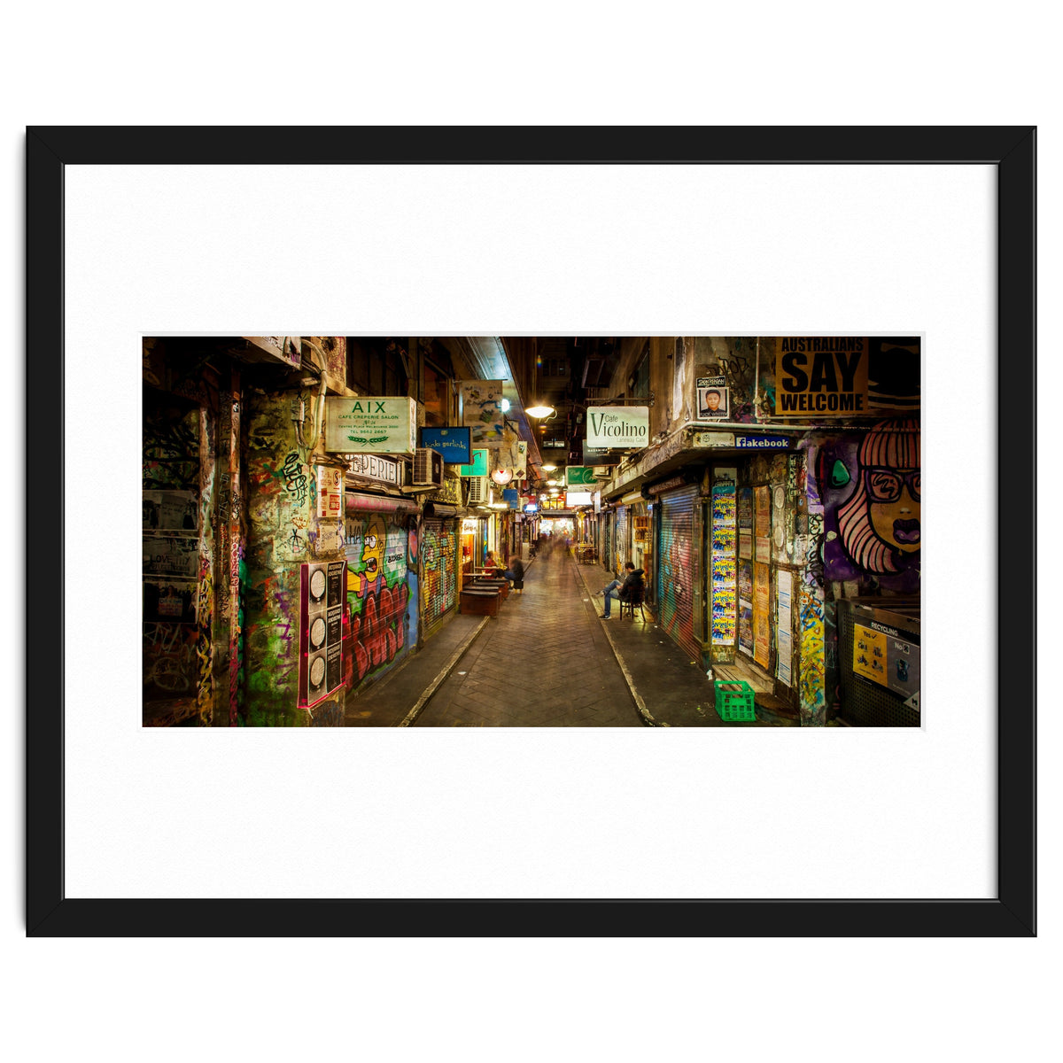 Centre Place After Dark