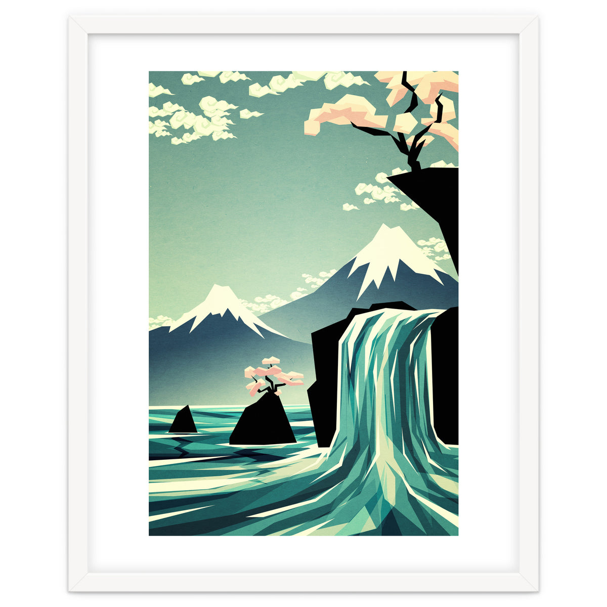 Waterfall Blossom Dream