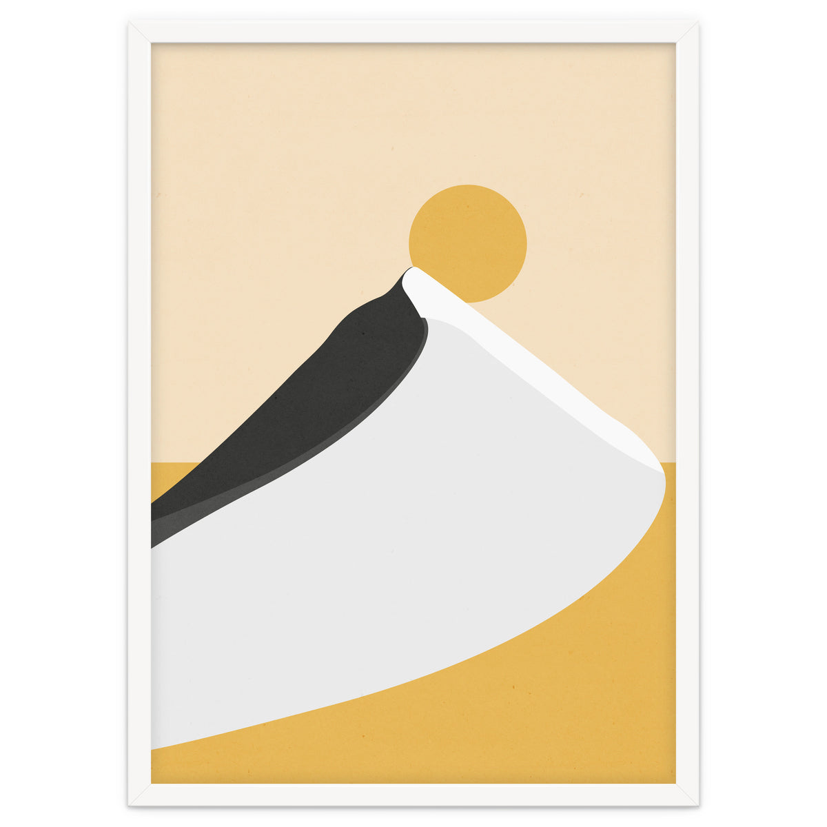 Abstract Dune - Golden Desert