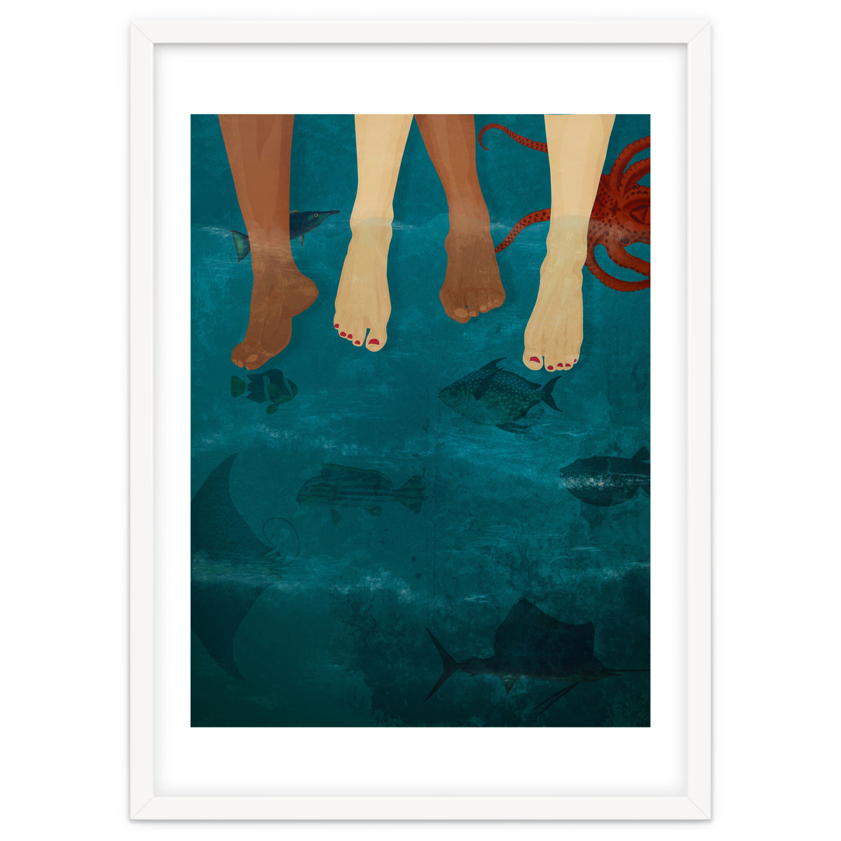 Sitting With The Fishes