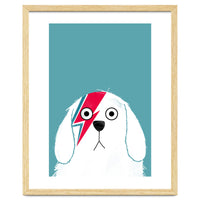 Doozal Dog Bowie White
