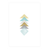 Watercolor Triangles (Print Only) thumbnail