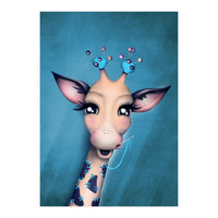 Pin Cushion Giraffe (Print Only)
