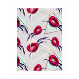 Flowery blooming with geometric II  (Print Only) thumbnail