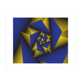 Blue Tech Spiral (Print Only) thumbnail