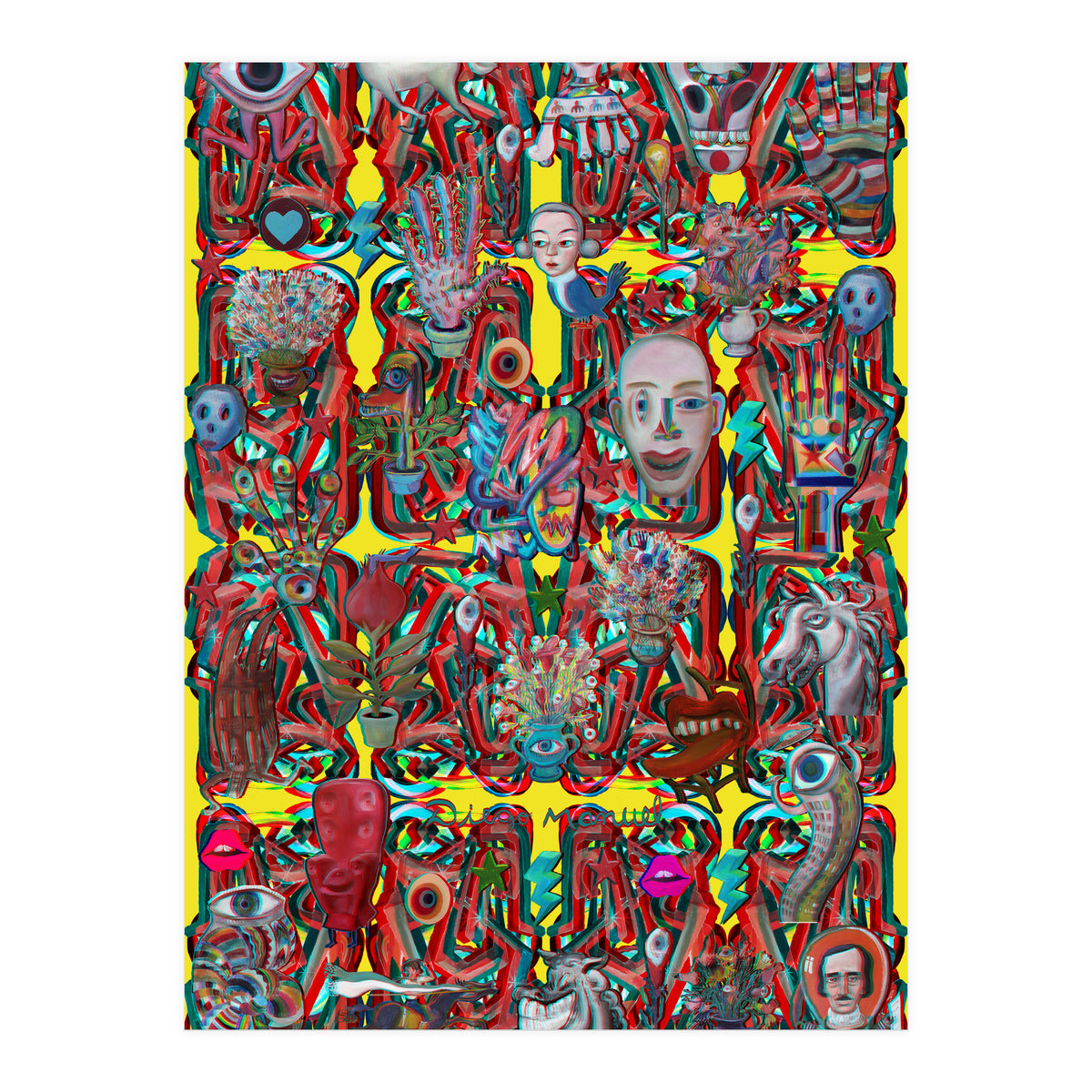 Formas 14 34 3d And Pop 4 (Print Only)