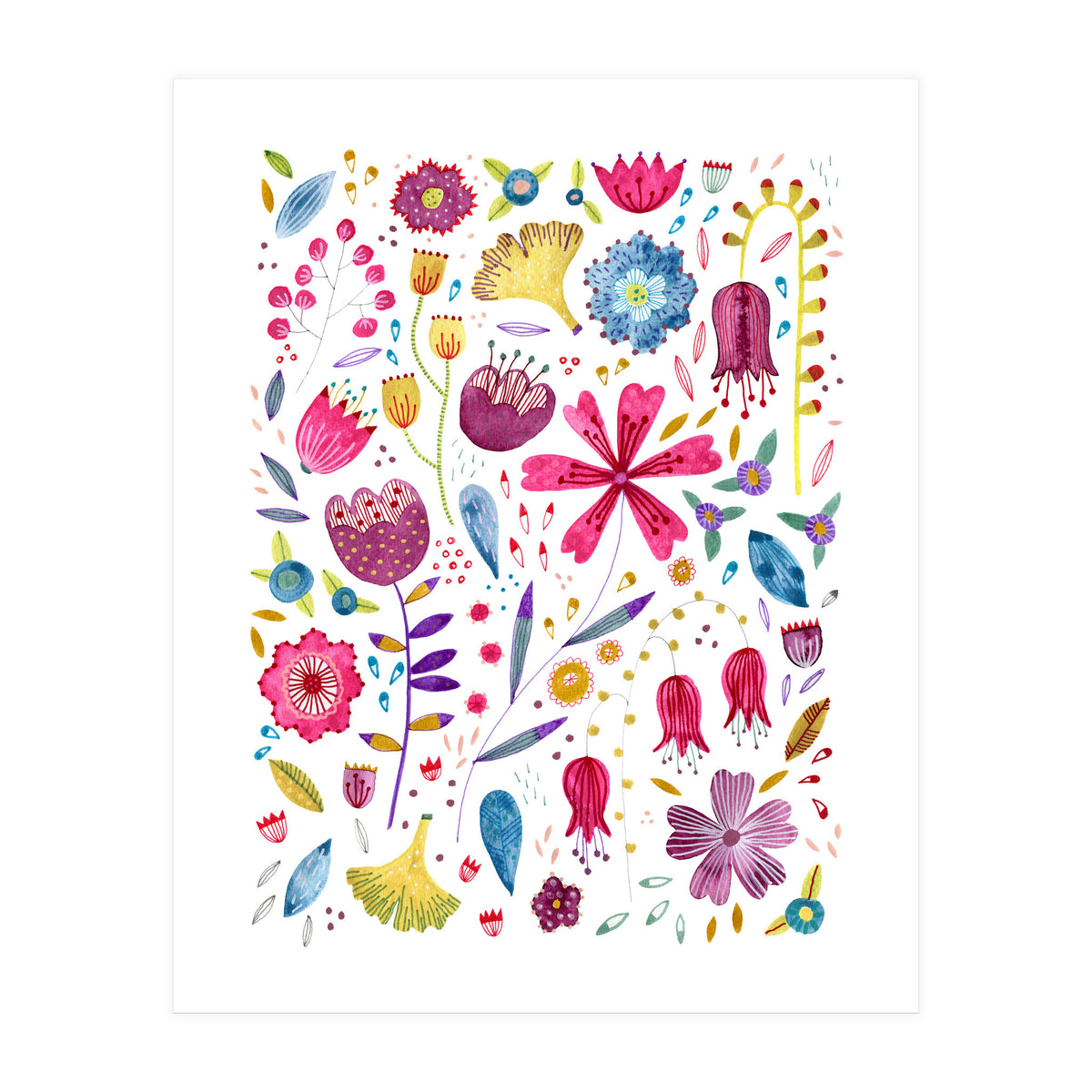 Autumn Hedgerow (Print Only)