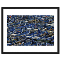 Boats In Blue