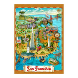 San Francisco Map Illustration (Print Only) thumbnail