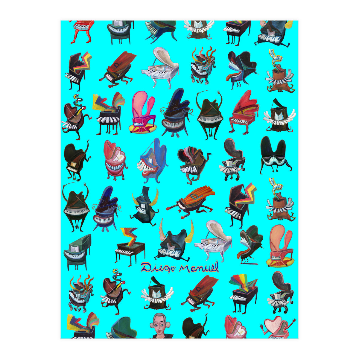 Pianos Pianos 2 (Print Only)