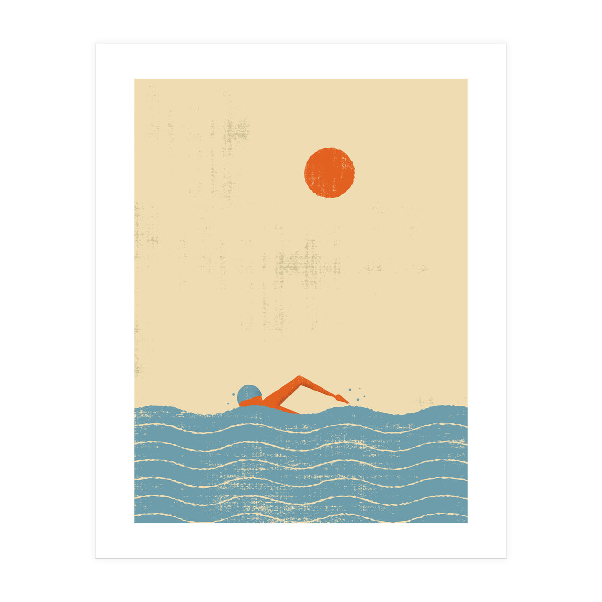 Swimmer (Print Only)
