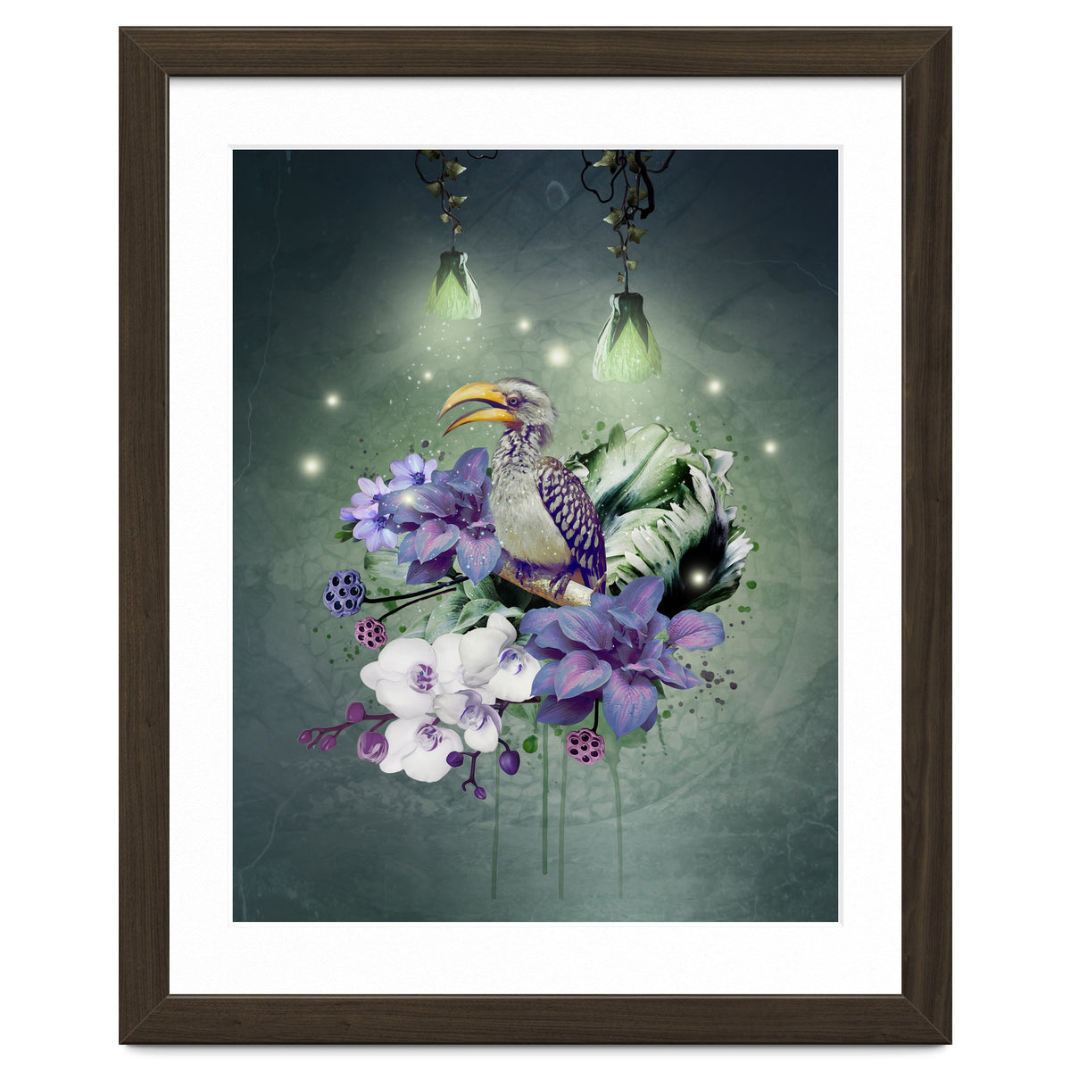 Floral Magic Hornbill