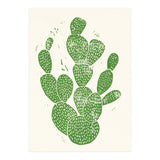 Linocut Cacti #1 (Print Only) thumbnail