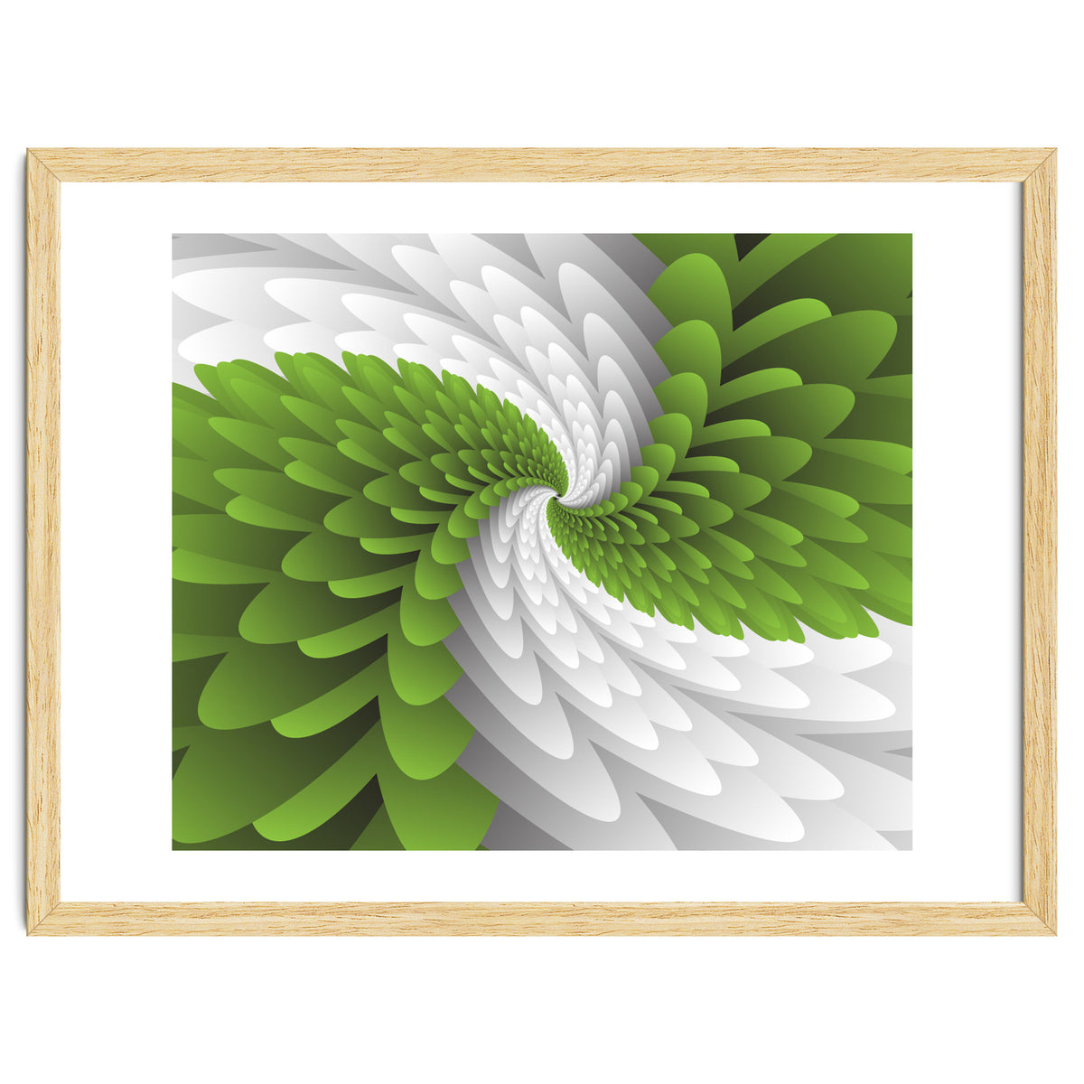 Green Majestic Wings