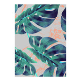 Be Tropical, Botanical Jungle Monstera Illustration, Modern Bohemian Botanical Blush Painting (Print Only) thumbnail