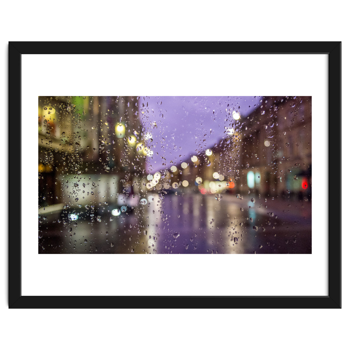 Gray st Newcastle rain