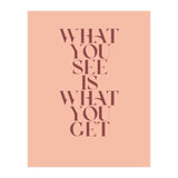 WHAT YOU SEE - Color (Print Only) thumbnail