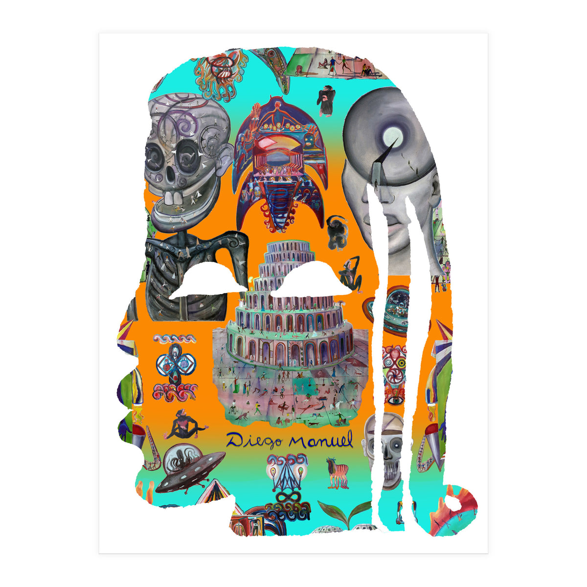 Abstracto Pop Nuevo B 20 Copia (Print Only)