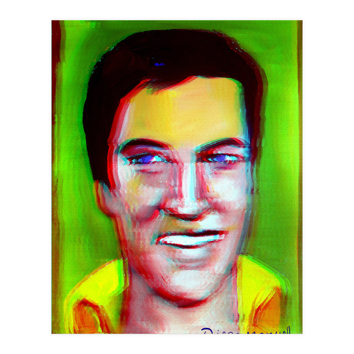 Elvis Rock 5 3d 1 (Print Only)