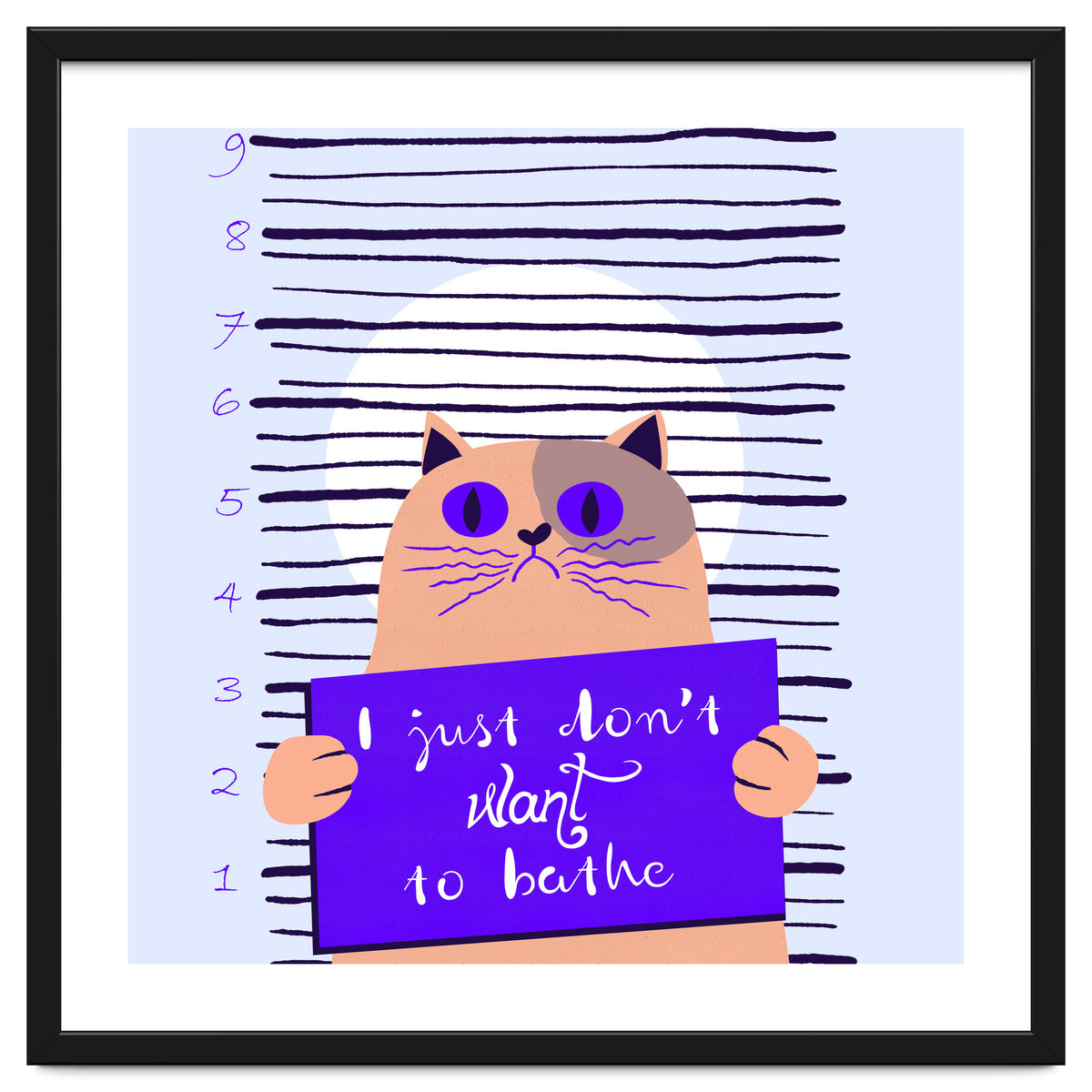 I just don't want to bathe