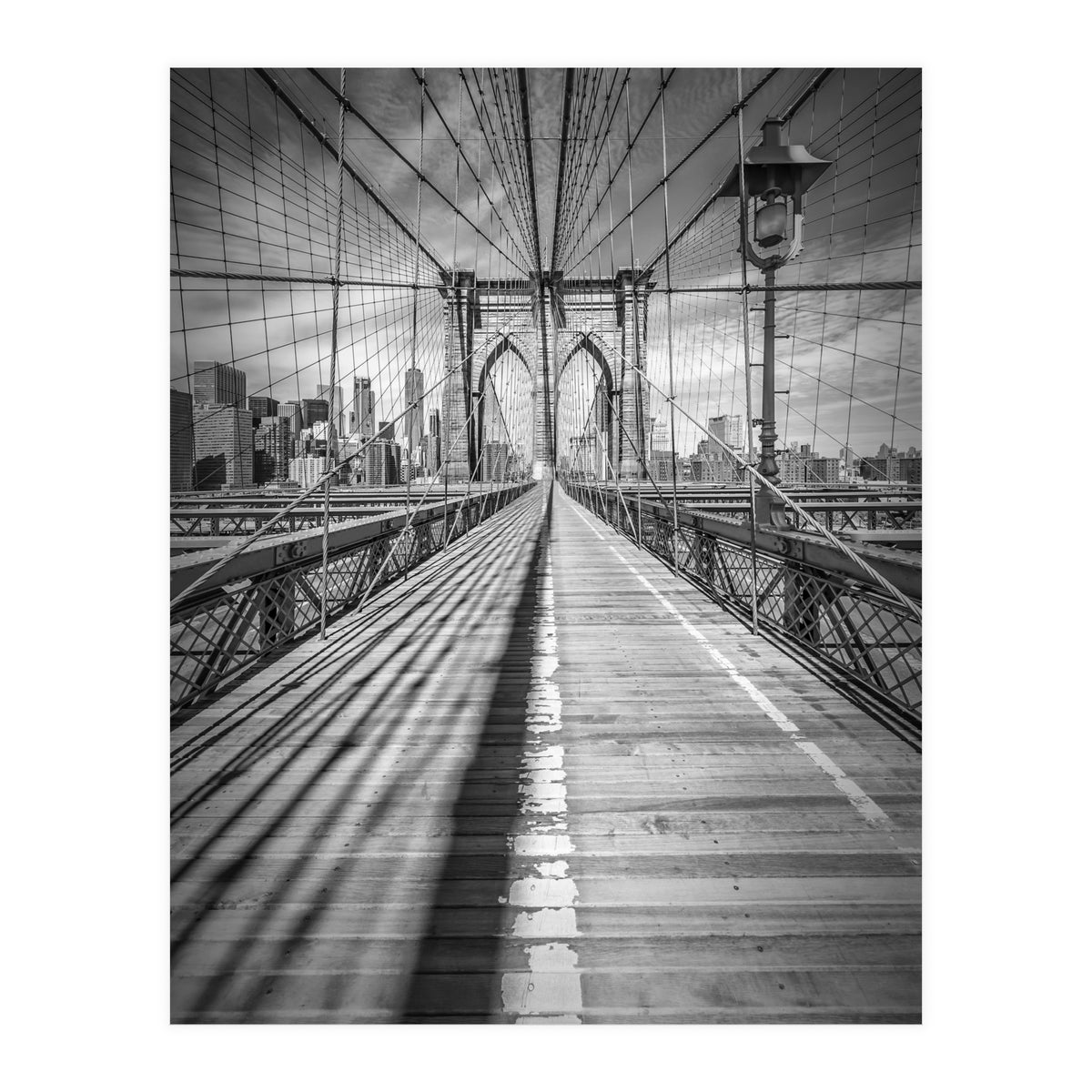 NEW YORK CITY Brooklyn Bridge (Print Only)