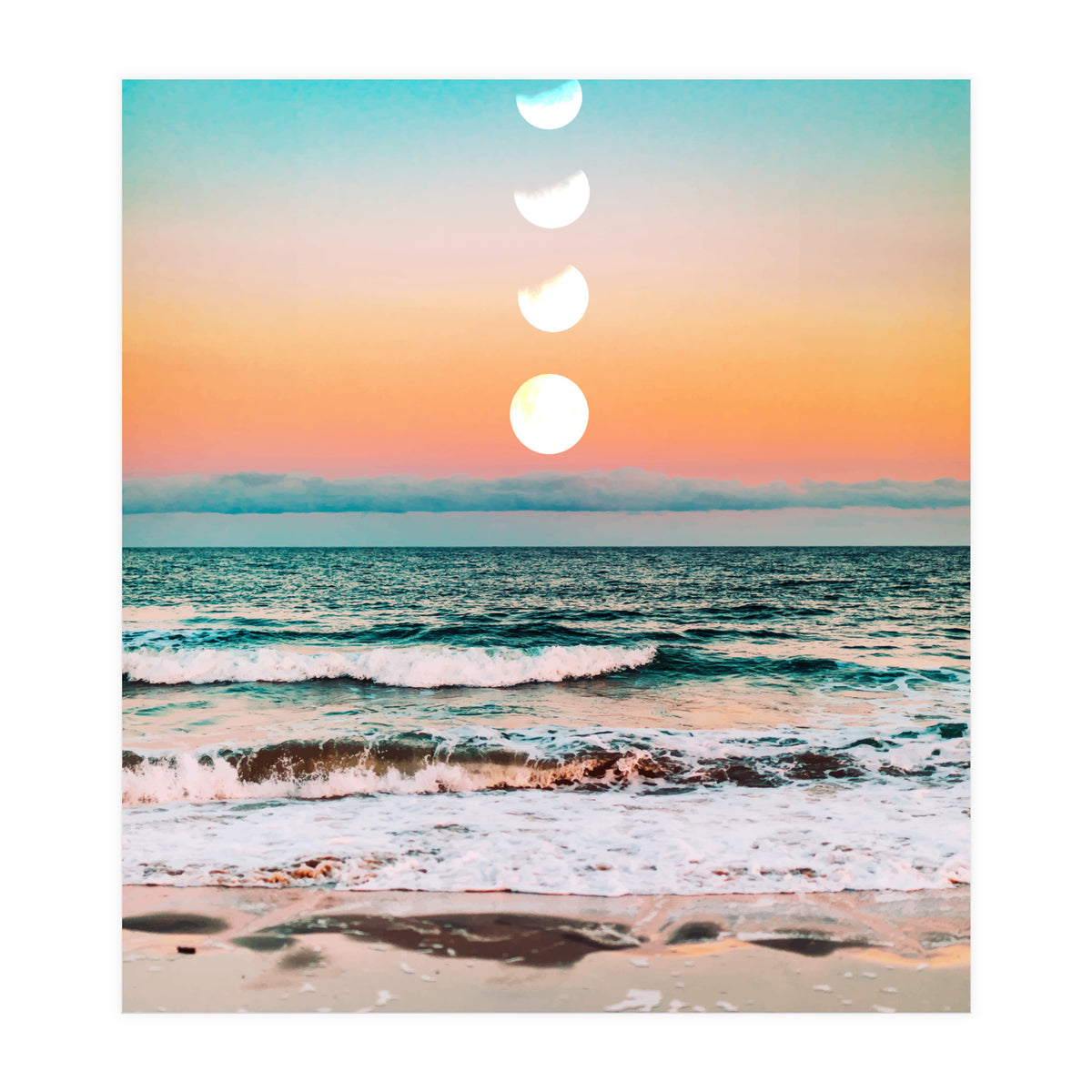 Beach Moon (Print Only)