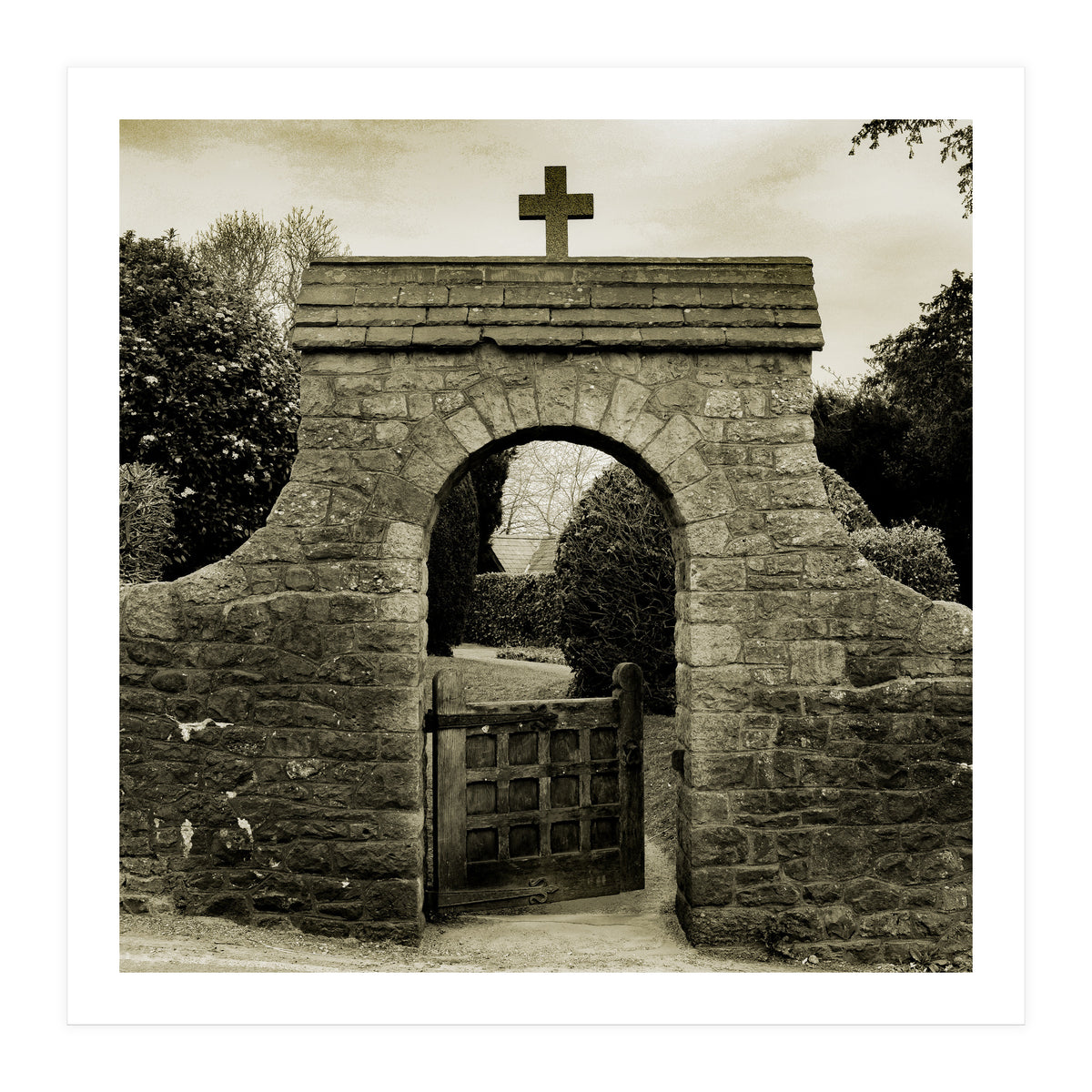 The Churchyard gate (Print Only)