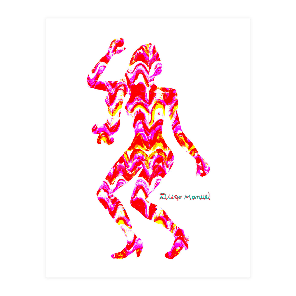 Dance Girl B 16  (Print Only)