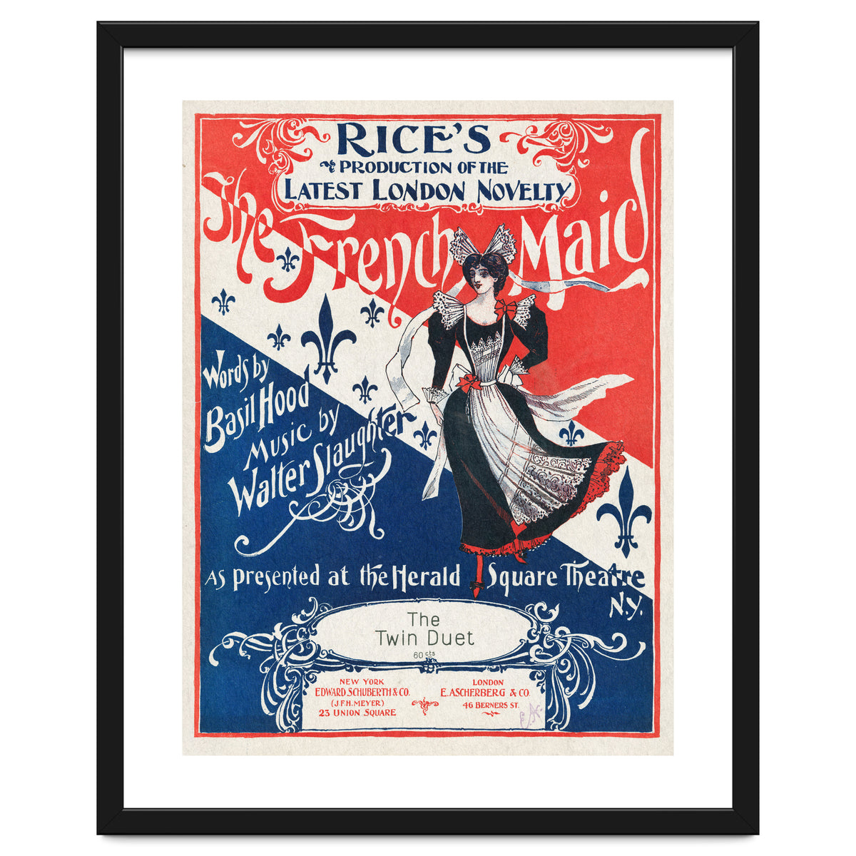 The French Maid - Production Advertisement