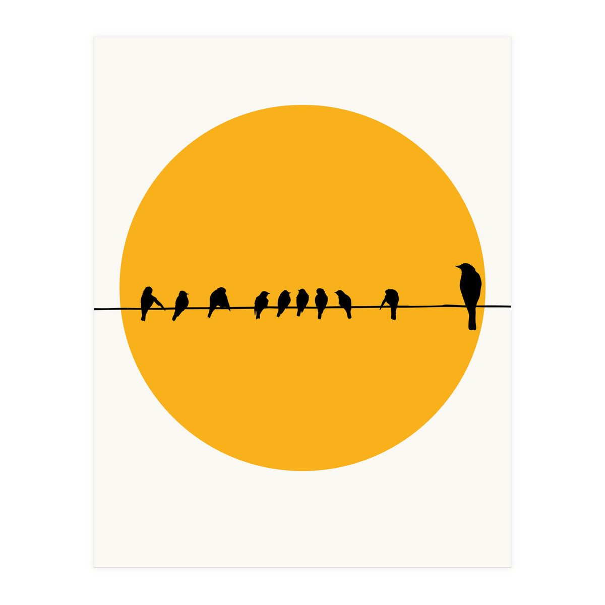 Birds Family (Print Only)