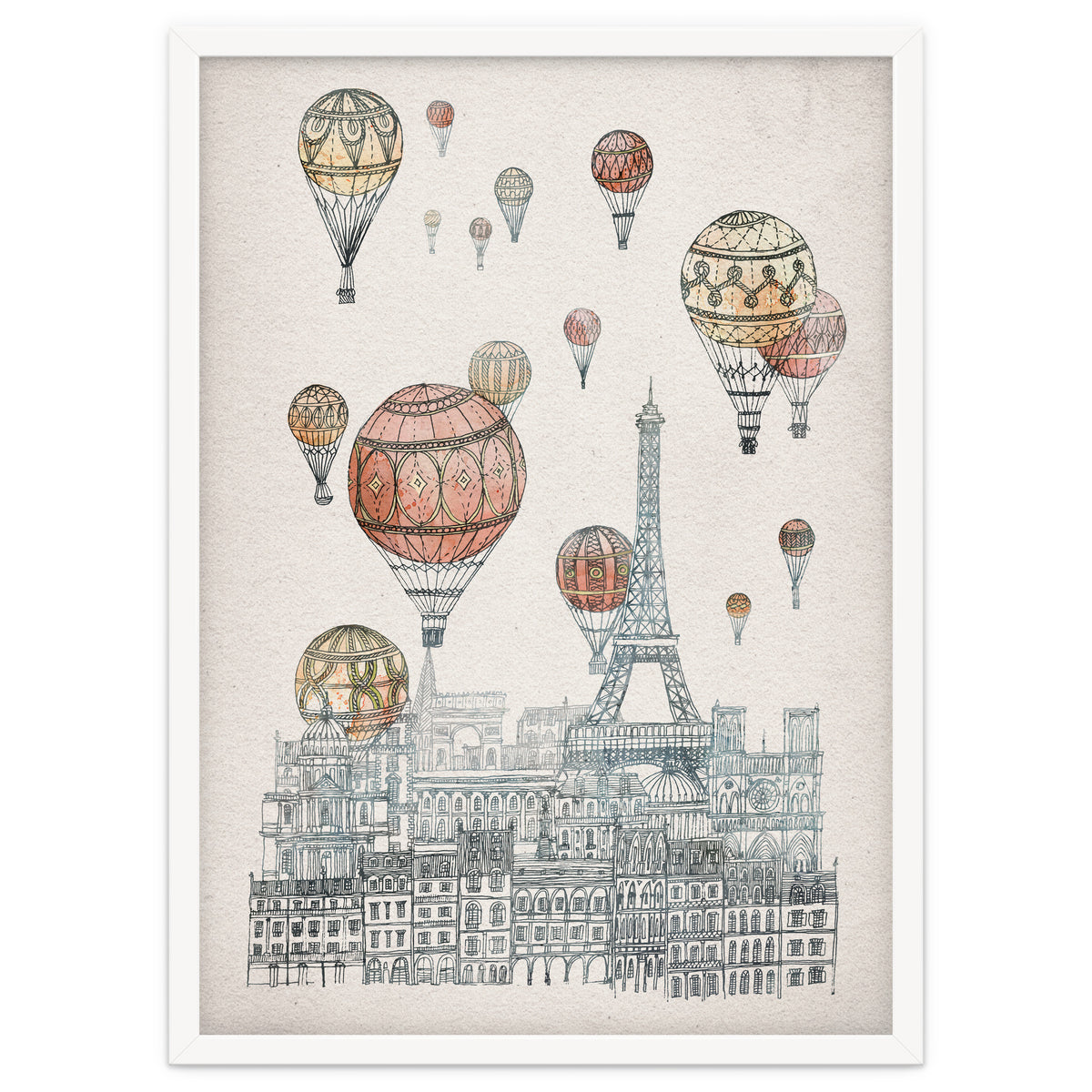 Voyages Over Paris