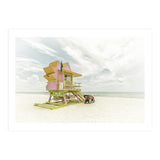 MIAMI BEACH Florida Flair | Vintage (Print Only) thumbnail