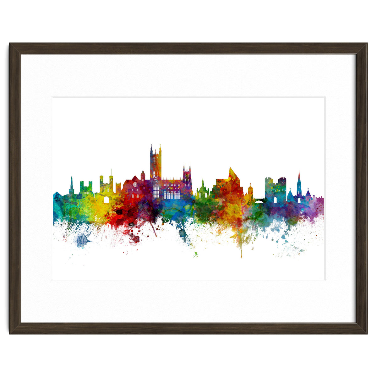 Canterbury England Skyline