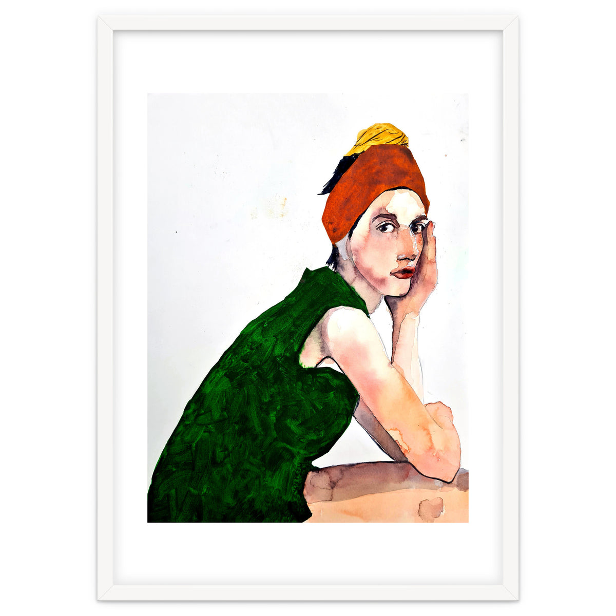 Untitled #86 - Woman in green