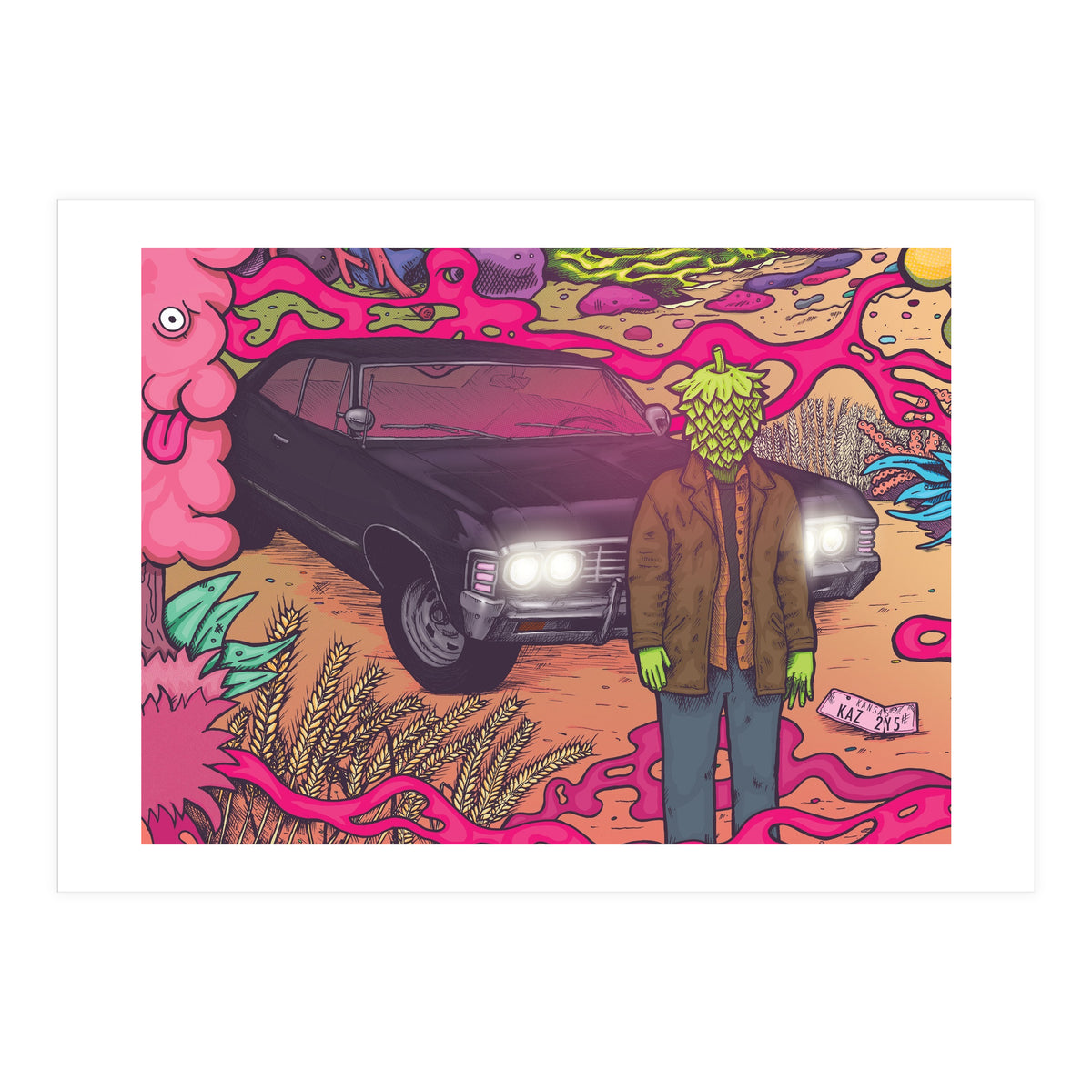 Wayward Son American Style Wheat Beer 5.0% ABV Abbeydale x Ridgeside Brewery (Print Only)