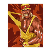 Hulk Hogan WWE (Print Only)